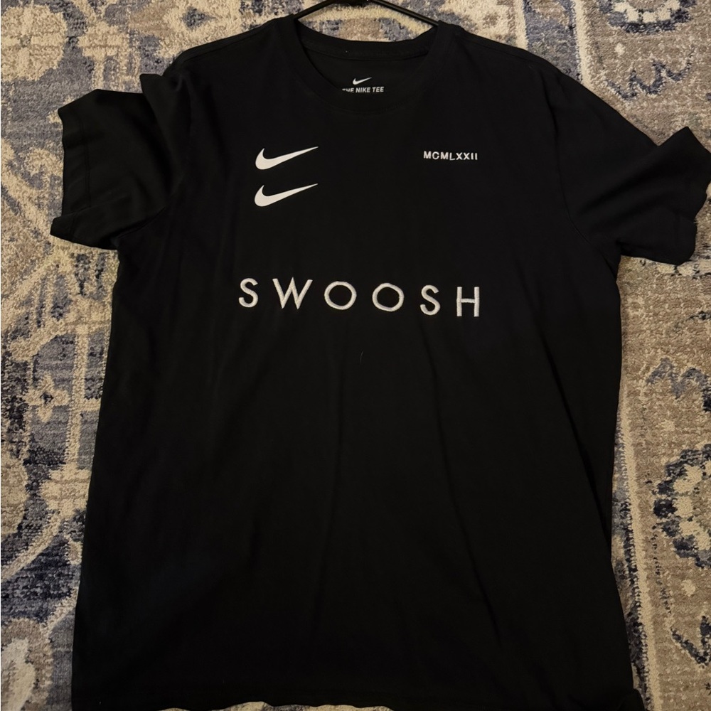 Nike Black Swoosh Graphic Tee